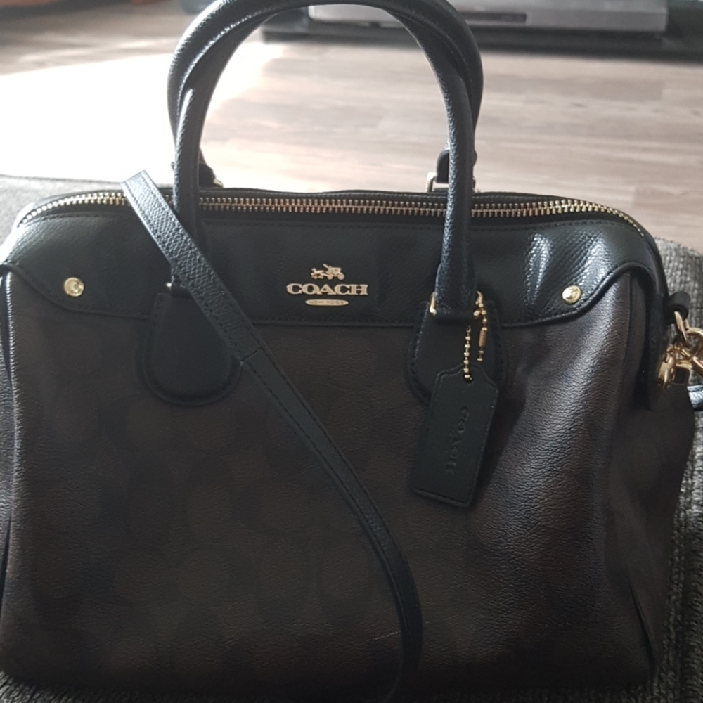 Authentic Coach satchel handbag